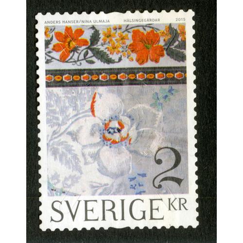 Timbre Non Oblitéré Sverige, 2 Kr,