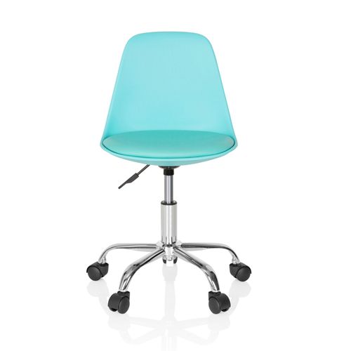 Chaise Haute / Fauteuil Pivotant Fancy Ii Turquoise Hjh Office