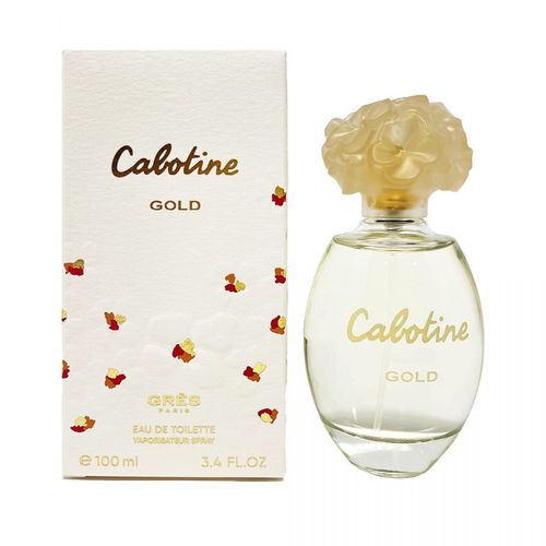 Parfum Eau De Toilette Cabotine Gold 100 Ml Femme Gres 