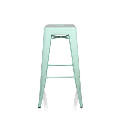 Tabouret Vantaggio High Brush Pastel Vert Mat Hjh Office