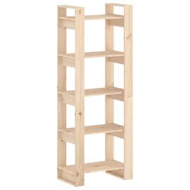Vidaxl Bibliothèque/Séparateur De Pièce 60x35x160 Cm Bois Massif