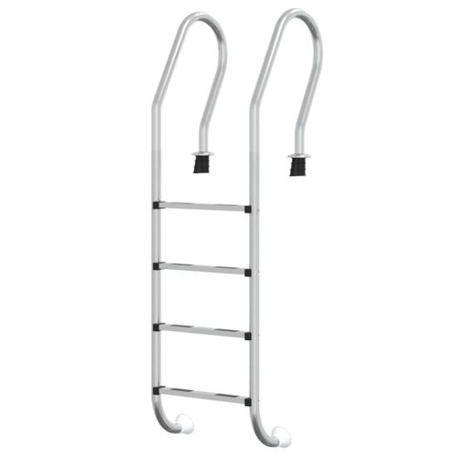 vidaXL Échelle de piscine 54x38x184,5 cm acier inoxydable 304