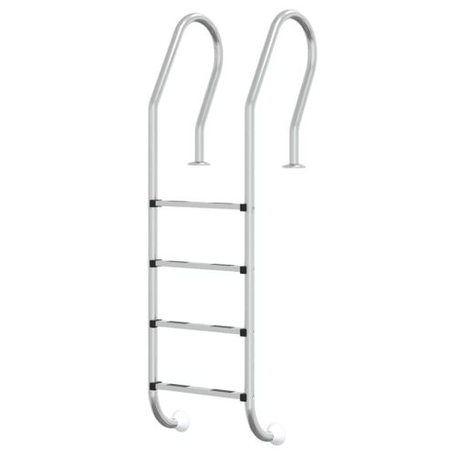 vidaXL Échelle de piscine 54x38x184,5 cm acier inoxydable 304