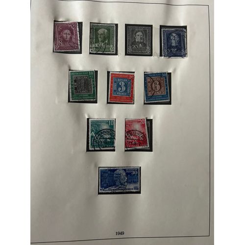 Vente De Timbre Allemand Neuf Et Oblitéré De 1956 À 1998