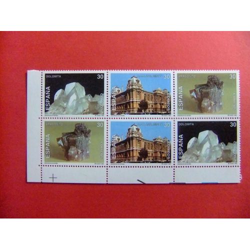 110 Espagne 1995 / Minéraux D'espagne / Edifil 3343 / 3345 Mnh Yvert 2935 / 2937 ** Mnh