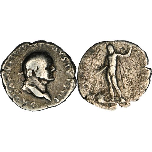 Rome - Denier - Vespasien - 75 Ad - Iovis Cvstos - Jupiter - Argent - Rare - Ric.124a - 22-210
