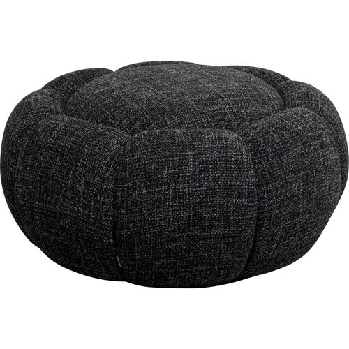 Pouf Peppo Bloom Melange Noir Kare Design
