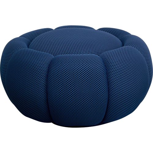 Pouf Peppo Bloom Bleu Kare Design