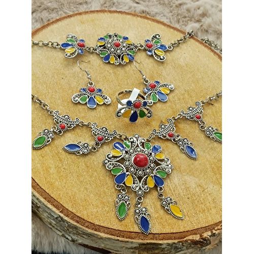Parure Berbère Imitation Bijoux Kabyles