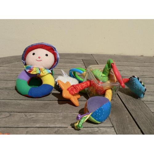 Boîte À Noeuds Lamaze + Hochet Lutin Vulli