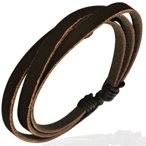 Zense - Bracelet Homme En Cuir Monocolore Zb0037