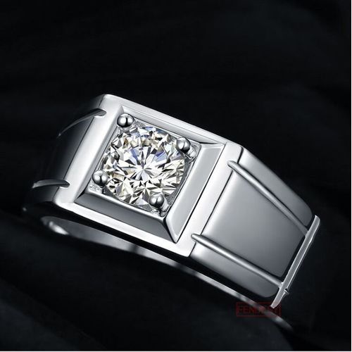 Bague En Argent Pur Pour Homme, Anneau En Argent Pur, Rouge, Tendance, Dominateur, Diamant Artificiel, Version Coréenne, Nouveau, S925