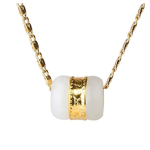 Pendentif En Jade Chinois, Collier Porte-Bonheur, Accessoires De Bricolage, Bijoux, Amulette Sculptée À La Main Pour Femme