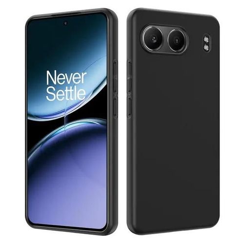 Coque Pour Oneplus Nord 4 - Housse Etui Silicone Gel Fine + Film Ecran - Noir