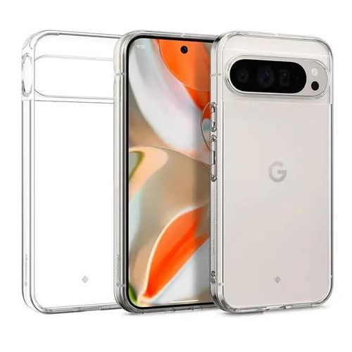 Coque Pour Google Pixel 9 Pro Xl - Housse Etui Silicone Gel Fine + Verre Trempe - Transparent Tpu