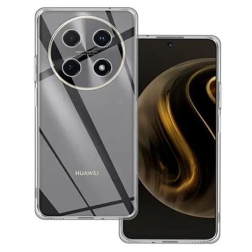 Coque Pour Huawei Nova 12i - Housse Etui Silicone Gel Fine + Verre Trempe - Transparent Tpu