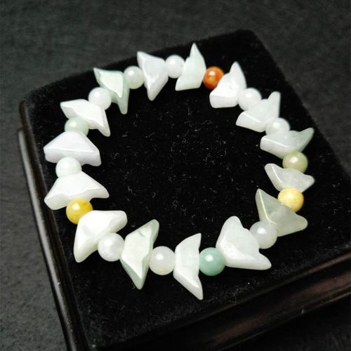 Bracelet Élastique En Jade Naturel, Bijou À Breloque Sculpté À La Main Pour Homme Et Femme, Cadeaux Porte-Bonheur, Amulette, Nouvelle Collection