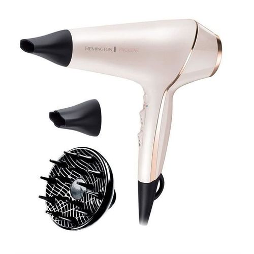 Sèche Cheveux - Remington - Ac9140 - 2400w - Ioniseur D'air - Or Rose
