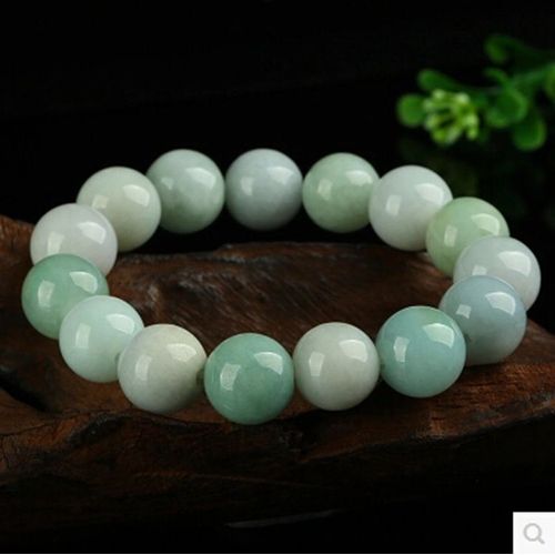 Bracelet En Jade Émeraude Naturelle, 10mm, Perles Rondes Réglables, Bijoux, Accessoires De Mode, Sculpté À La Main, Amulette Porte-Bonheur Pour Homme