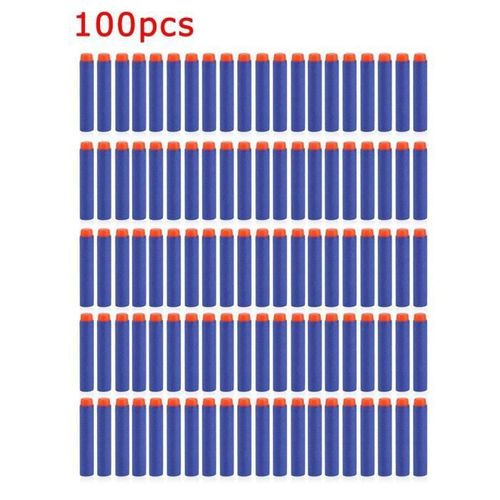 7cm Fléchettes Mousse Recharge De Fléchettes Pour Nerf Elite 100pcs