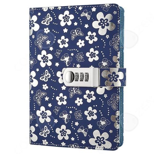 Carnet De Notes Verrouillable Confozen® B6 Pochette Pour Stylo Portable Design Rétro