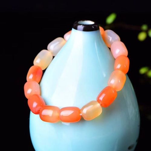 Bracelet Rétro En Agate Naturelle Pour Femmes, Perles De Seau, Réglable, Breloque, Bijoux À La Mode, Amulette Tricotée À La Main, Cadeaux Pour Femmes, Porte-Bonheur