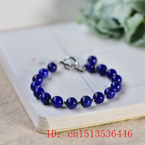 Bracelet En Perles De Jade Naturel Lapis Lazuli, 8mm, Réglable, Bricolage, Bijoux, Accessoires De Mode, Sculpté À La Main, Amulette Porte-Bonheur Pour Homme