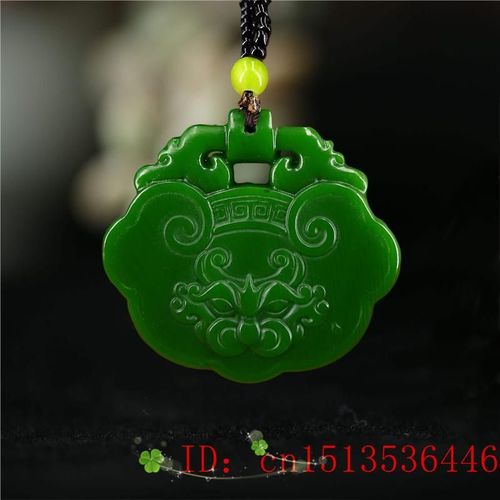 Pendentif Tigre En Jade Double Face, Collier Amulette En Jade Naturel Sculpté À La Mode, Bijoux Chinois, Breloque, Cadeaux