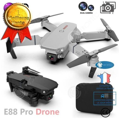 Inn E88 Hd Avion Pliant Uav 4k Double Caméra Quadrirotor Longue Endurance Avion Télécommandé-Innovtec