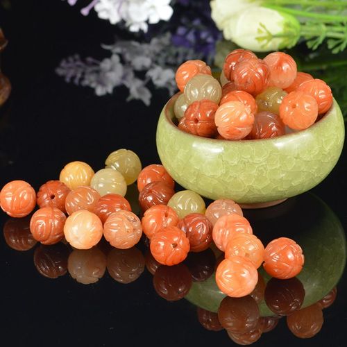 Bracelet Élastique En Jade Or Naturel Pour Femmes, 10 Pièces, Accessoires De Bricolage, Amulette Tricotée À La Main, Bijoux Porte-Bonheur