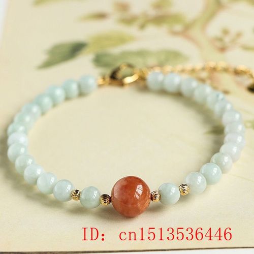 Bracelet En Jade Émeraude Naturel Personnalisé 7mm, Bijoux, Accessoires De Mode Bricolage Amulette Porte-Bonheur Diy Pour Femmes