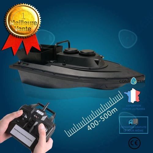 C® Bateau D'appât De Bateau D'appât Longue Distance À Point Fixe De Moulage D'appât À Double Entrepôt À Télécommande Intelligente 50