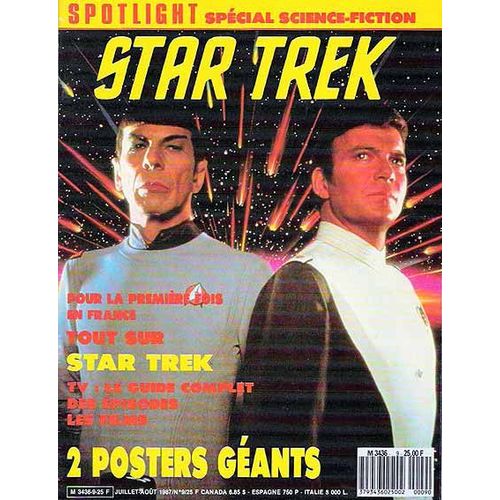 Spotlight Hors-Série  N° 09 : Spécial Science-Fiction Star Trek - Pour La Première Fois En France Tout Sur Star Trek