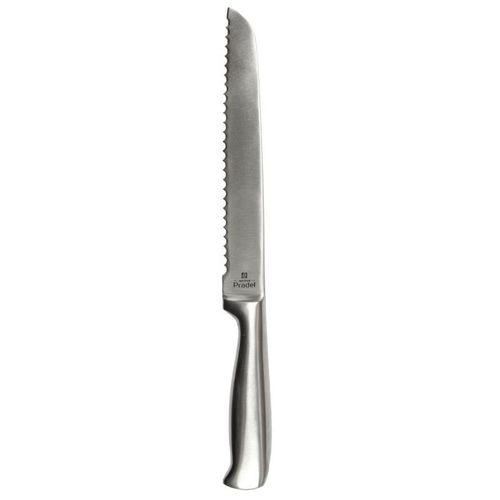 Paris Prix - Couteau À Pain En Acier "Inoxydable" 20cm Argent