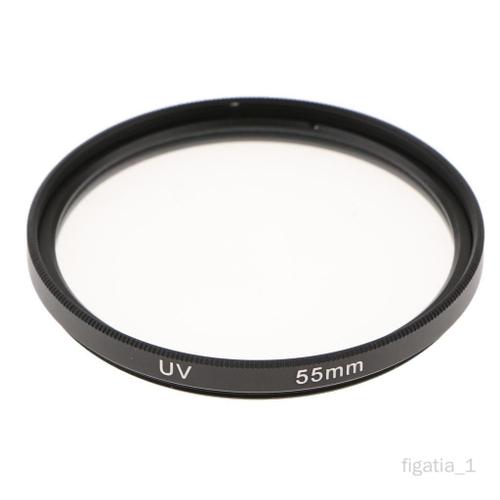 de Filtre En Verre D'objectif Multicouche de 55 Mm pour Objectif SLR DSLR