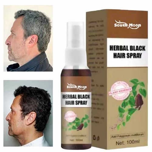 Supplément Assombrissant Liquide À Base De Plantes Pour Cheveux, Produit De Soin Réparateur, Revitalisant En Profondeur, Cheveux Blancs, 100ml 