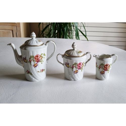 Service Porcelaine De Limoges Jbt & Cie 3 Pièces Pour Thé Café Ou Déco