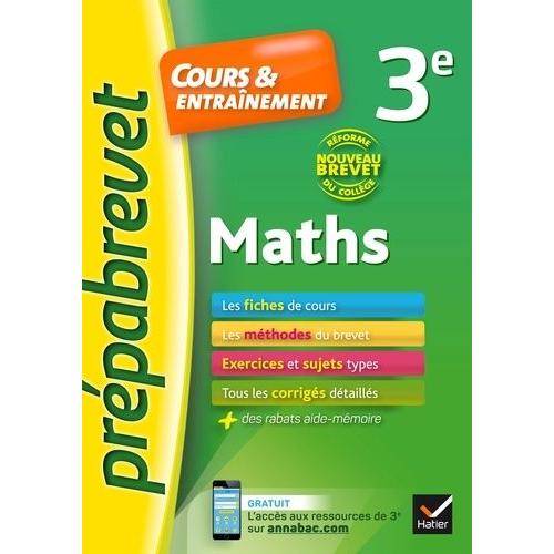 Maths 3e - Cours & Entraînement