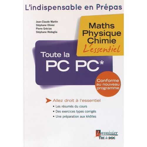 Toute La Pc Pc* - Maths, Physique, Chimie