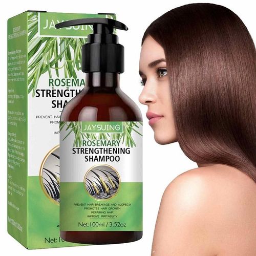 Shampooing Purifiant Au Romarin Naturel, Rafraîchissant, Anti-Frisottis, Nettoyage En Profondeur, Pour Le Cuir Chevelu, 100ml 