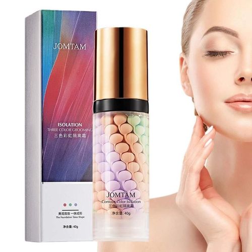 Base De Maquillage Hydratante Pour Le Visage, Fond De Teint Blanc, Couleur Chair, Blanchiment Et Éclaircissement De La Peau, Nourrissant 