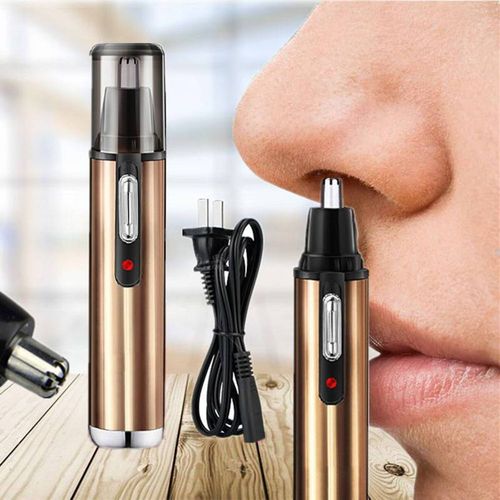 Tondeuse À Barbe Électrique Indolore Pour Hommes, Rasoir Professionnel Pour La Réparation Des Poils Du Nez