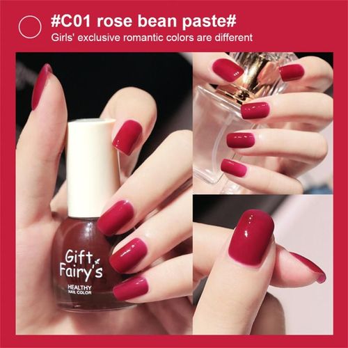 Vernis À Ongles Semi-Permanent À Base D'eau, Gel Uv À Tremper Pour Couche De Base Et De Finition, Semi-Permanent 