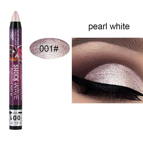 Crayon Fard À Barrage 2 En 1, 24 Couleurs, Longue Durée, Imperméable, Brillant, Maquillage Pour Les Yeux, Cosmétiques, Tslm1 