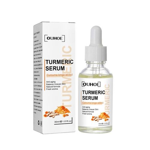 Produits De Soins Pour La Peau Au Turmeris, Dissolvant D'acné Et De Taches Foncées, Blanchissant, Éclaircissant, Sérum Pour Le Visage, Crème Nettoyante, Sérum, Huile, Cosmétiques, 1 Pièce 