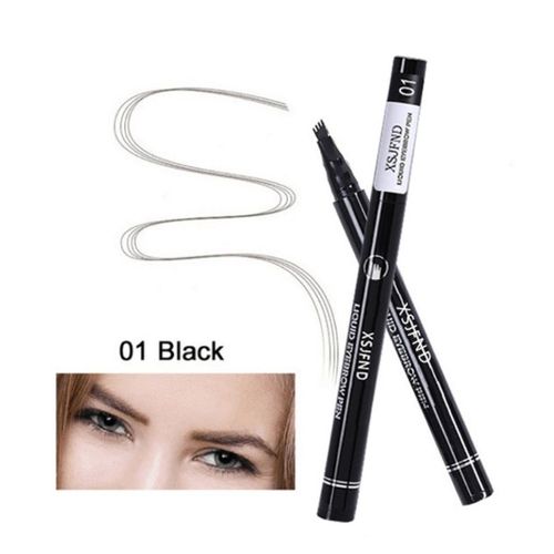 Crayon À Sourcils À Pointe Fourche Pour Femme, Naturel, Longue Durée, Tatouage, Stylo À Teinte, Colorant, Liquide, Sourcils, Outil De Maquillage, Nouveau, 4 