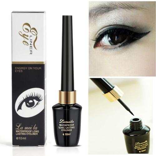 Crayon Eyeliner Noir Imperméable, Stylo Eye Liner, Maquillage Professionnel Des Yeux, Longue Durée, Outil Cosmétique, Vente En Gros Disponible 