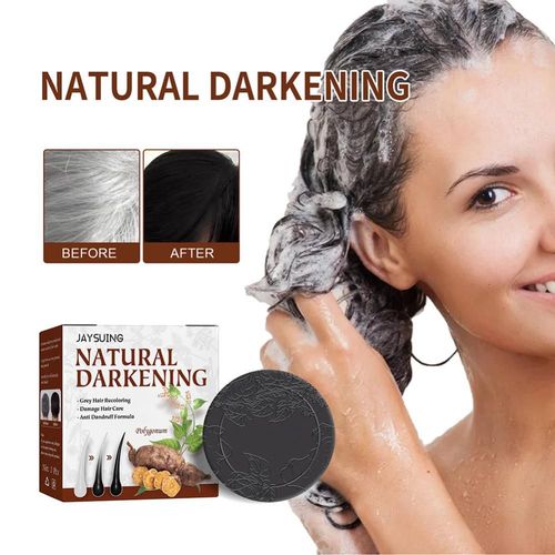 Shampooing À L'essence De Polygonum Pour Les Cheveux Gris Et Les Barrage, Produit Bio Naturel De Regina, Pour Assombrissement, Nettoyage 