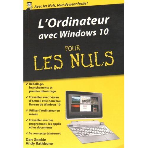 L'ordinateur Avec Windows 10 Pour Les Nuls