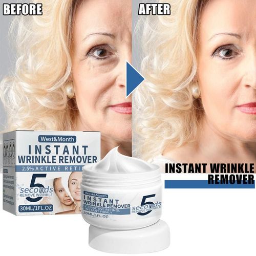 Dissolvant Instantané Anti-Âge En 5 Secondes, Crème Hydratante Pour Le Visage, Soin De Beauté Pour La Peau, 40g 